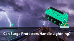 Can surge protectors handle lightning strikes?